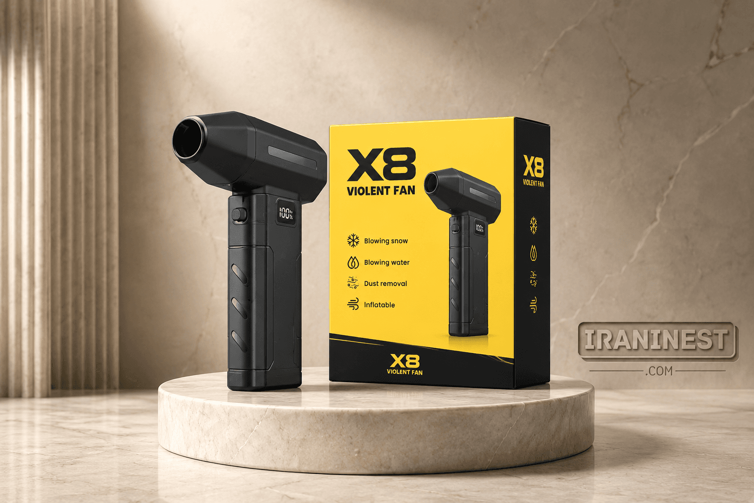 جت فن دمنده مدل X8 — تصویر ۶