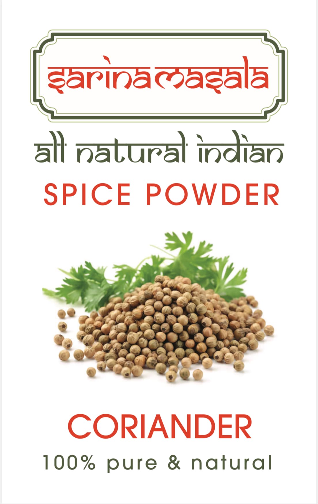 دانه تخم گشنیز خالص | عطر اصیل و خواص درمانی – Coriander Seeds سارینا ماسالا — تصویر ۳