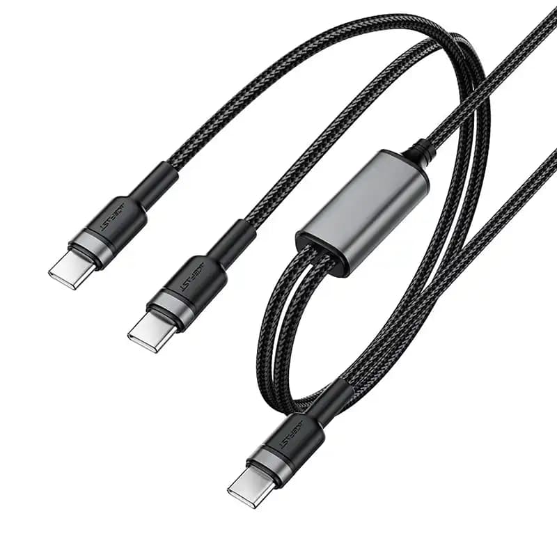 کابل دو سر Type-C ایس فست ACEFAST C22-02 طول 1.25 متر توان 100 وات — تصویر ۲