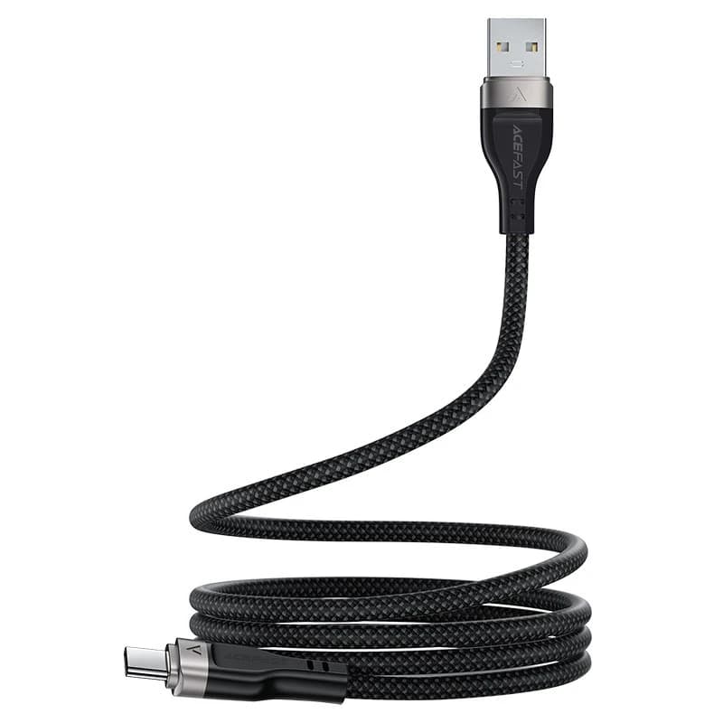 کابل فنری مگنتی Type-C ایس فست ACEFAST C11-04 طول 1.2 متر توان 15 وات — تصویر ۱۰