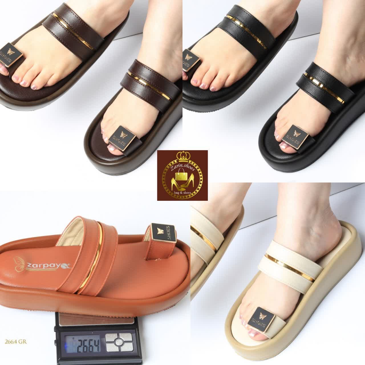 صندل انگشتی تمام طبی زنانه 629-8