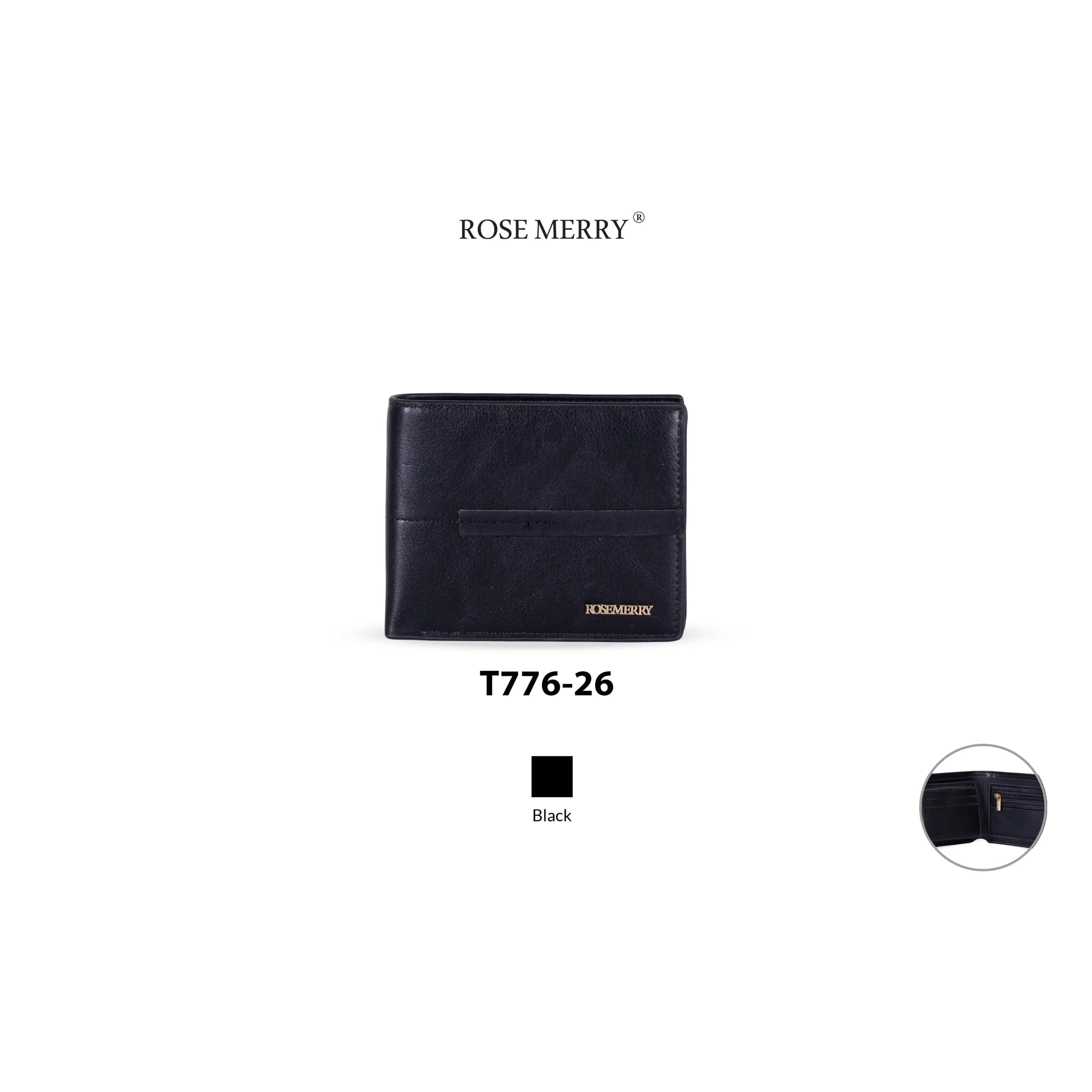 کیف پول مردانه رزمری مدل T776-26 — تصویر ۶
