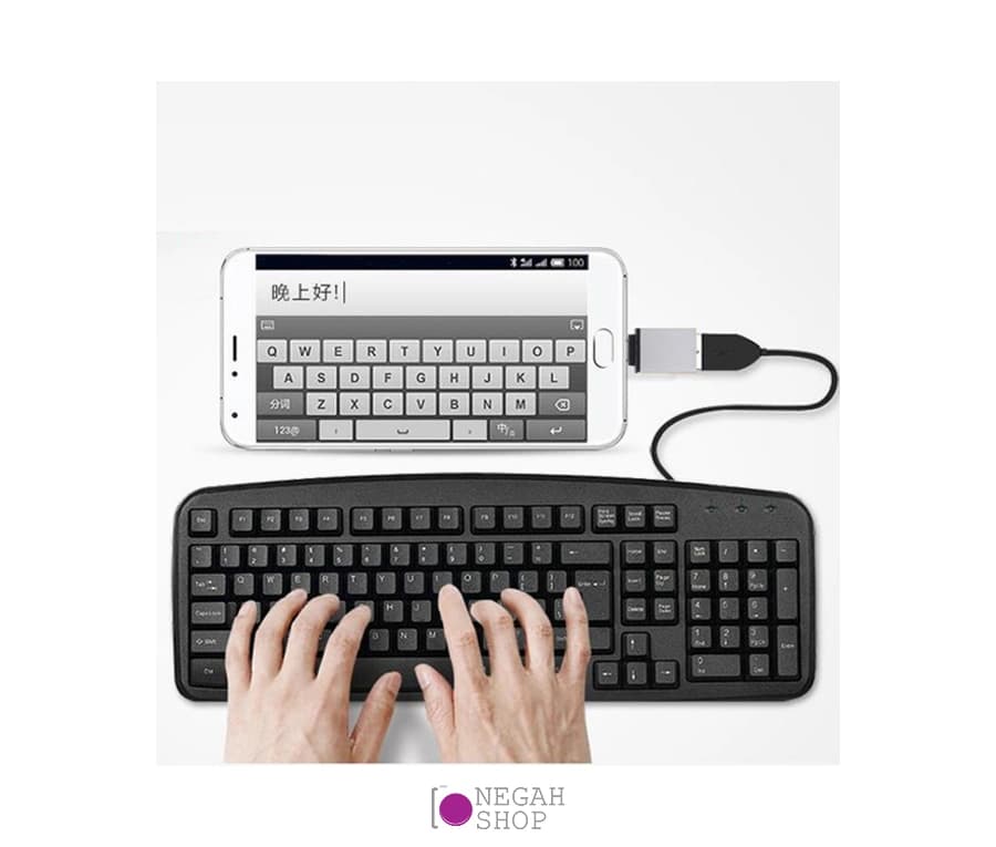 تبدیل OTG USB به Type C برند Fashion — تصویر ۵