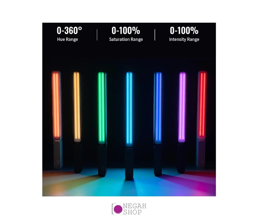 باتوم لایت Zhiyun Light Fiveray F100 RGB — تصویر ۸