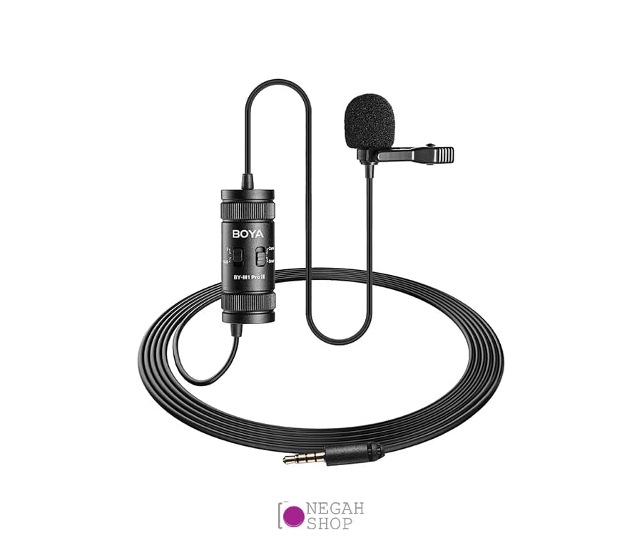 میکروفون یقهای Boya BY-M1 PRO II — تصویر ۲