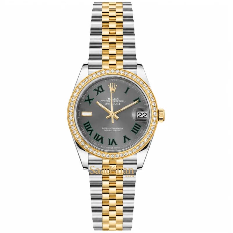 ساعت زنانه رولکس دیت جاست کوارتز مدیوم ROLEX DATEJUST RL042
