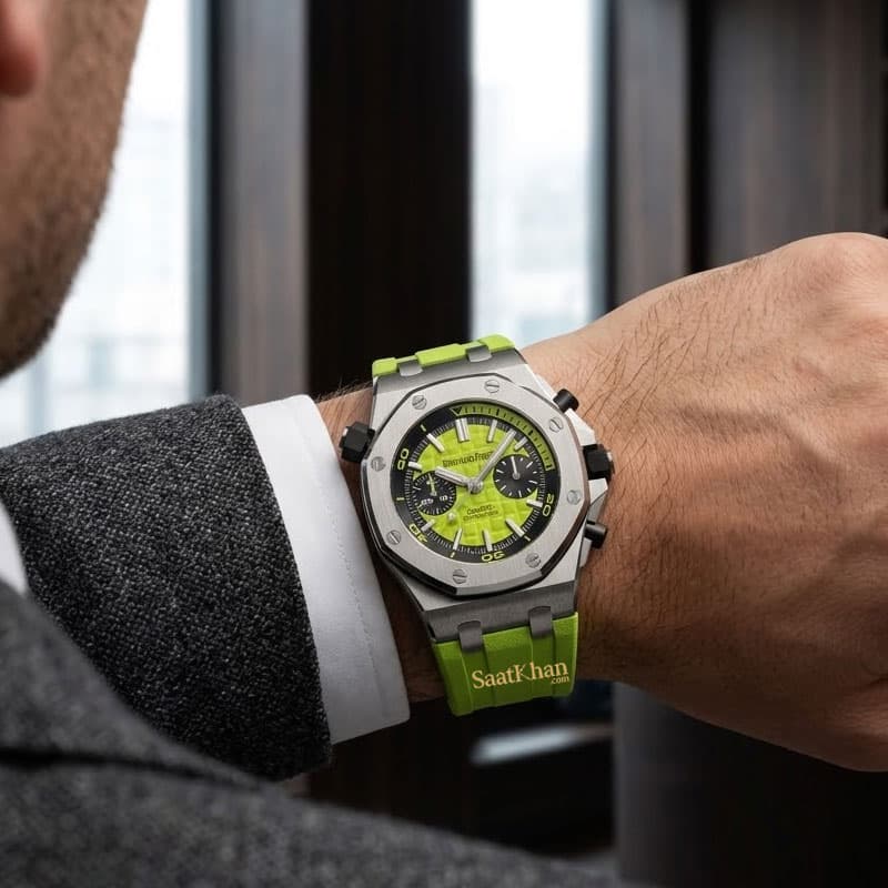 ساعت مردانه اودمار پیگه رویال اوک کوارتز AUDEMARS PIGUET ROYAL OAK APM019 — تصویر ۲