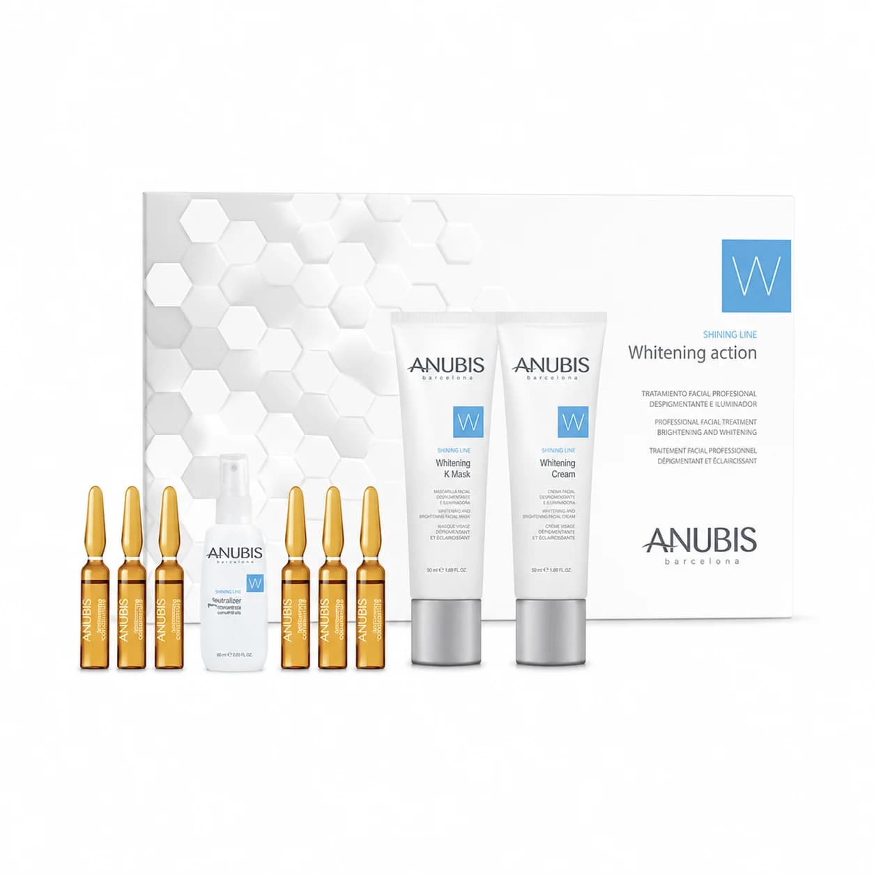 پک تخصصی ضد لک و روشن کننده آنوبیس Whitening Action