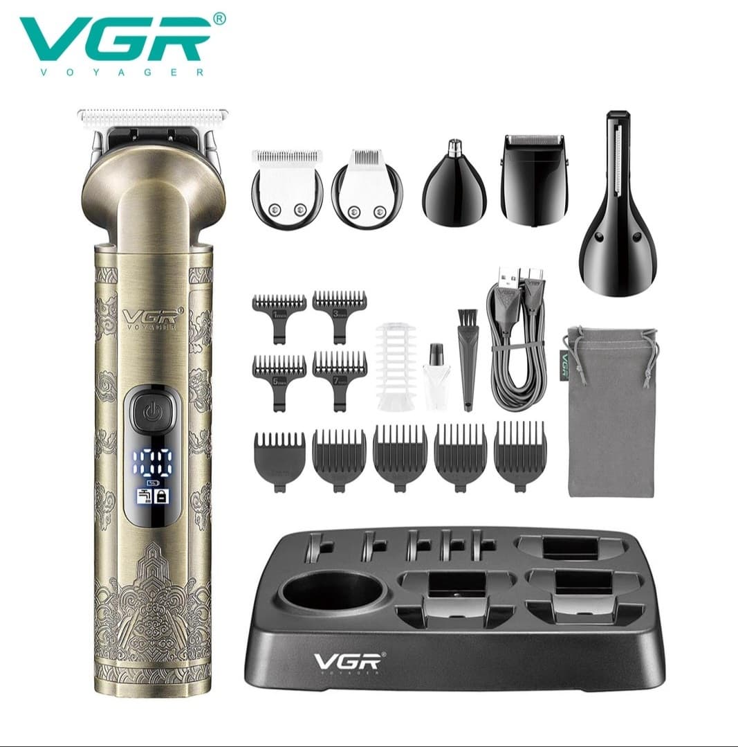 ماشین اصلاح 6 کاره وی جی آر مدل VGR V-109گارانتی وضمانت سلامت فیزیکی محصول تا یک هفته پس از تحویل محصول