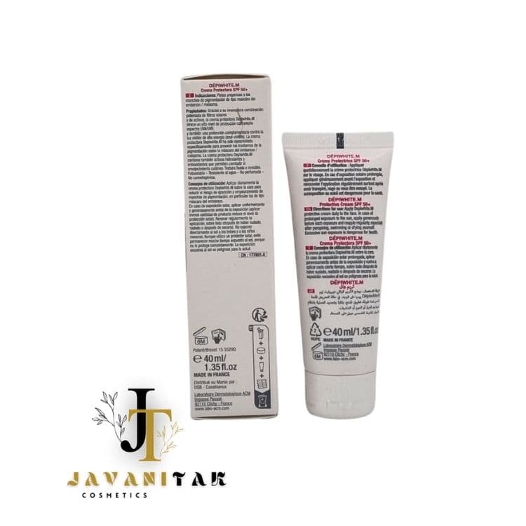 کرم ضد آفتاب ضد لک ای سی ام بی رنگ مدل DEPIWHITE.M — تصویر ۳