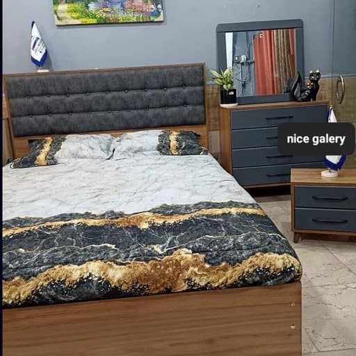 سرویس خواب دو نفره ویانا 4 کشو مبلمان فرنا مدل 1144795