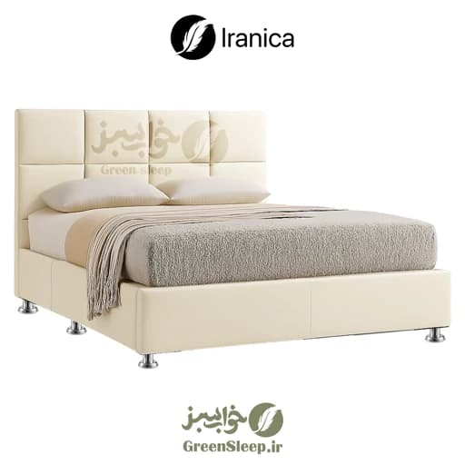 تخت خواب باکس هتلی مدل ایرانیکا دو نفره 160 در 2 مبلمان فرنا مدل 1144736