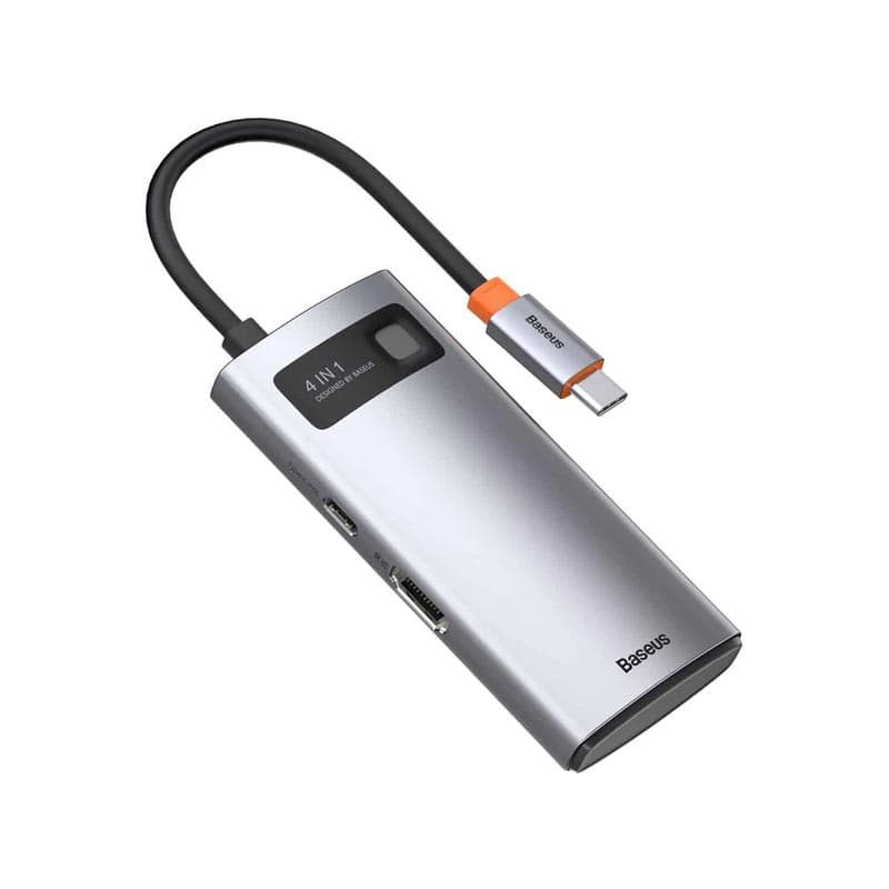هاب 4 پورت باسئوس مدل Metal Gleam Series CAHUB-CY0G — تصویر ۲
