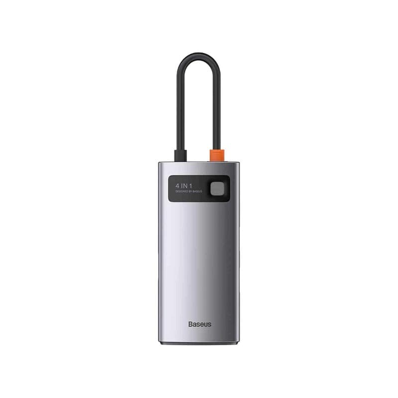 هاب 4 پورت باسئوس مدل Metal Gleam Series CAHUB-CY0G