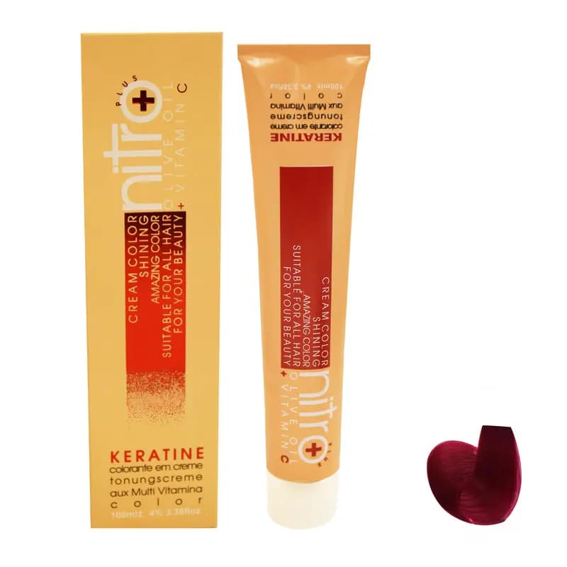 رنگ مو نیترو سری Keratine شماره 508 حجم 100 میلی لیتر رنگ ماگما
