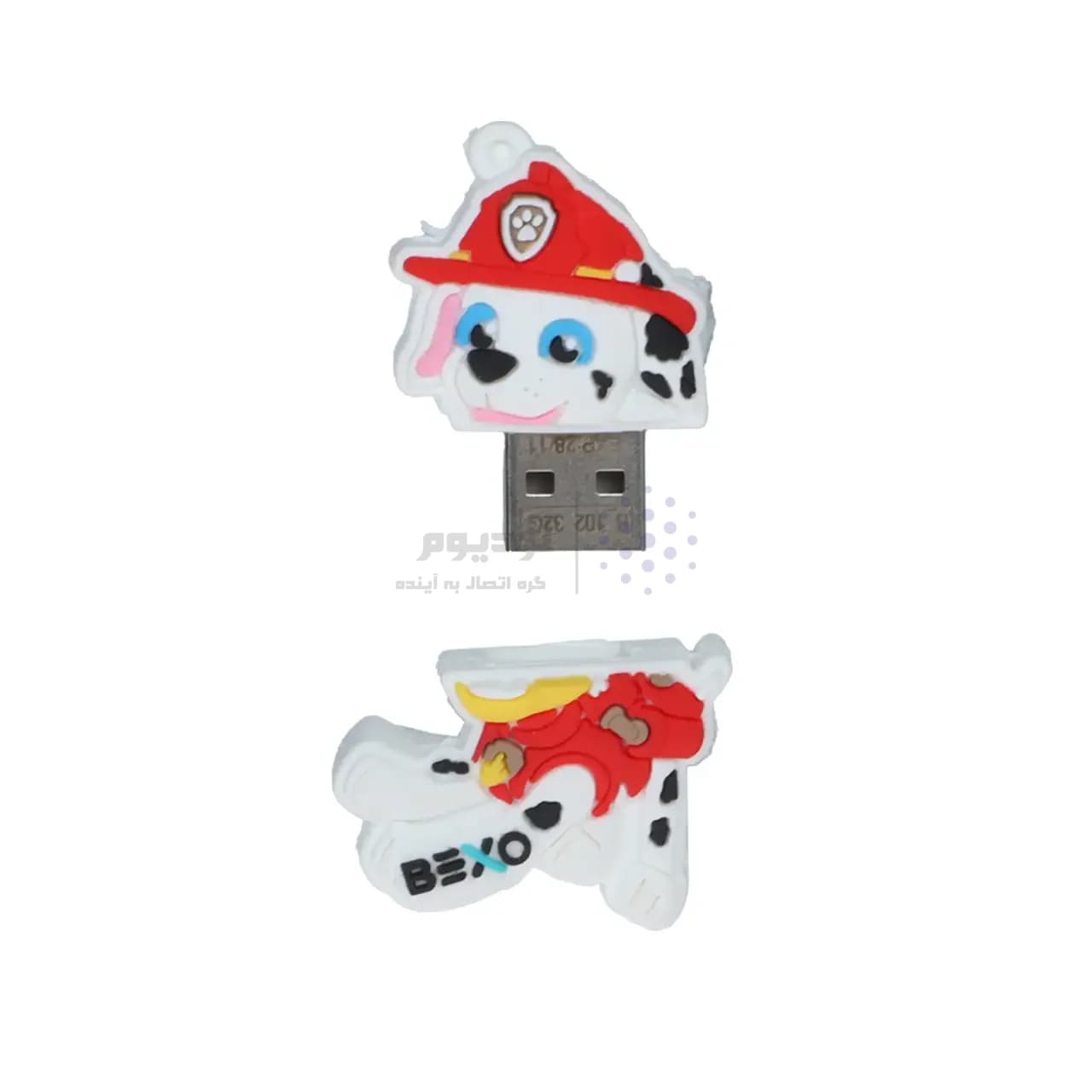 فلش مموری BEXO USB2.0 مدل BX-102 ظرفیت 32GB – عروسکی (گارانتی داده پردازی آواتک) — تصویر ۲