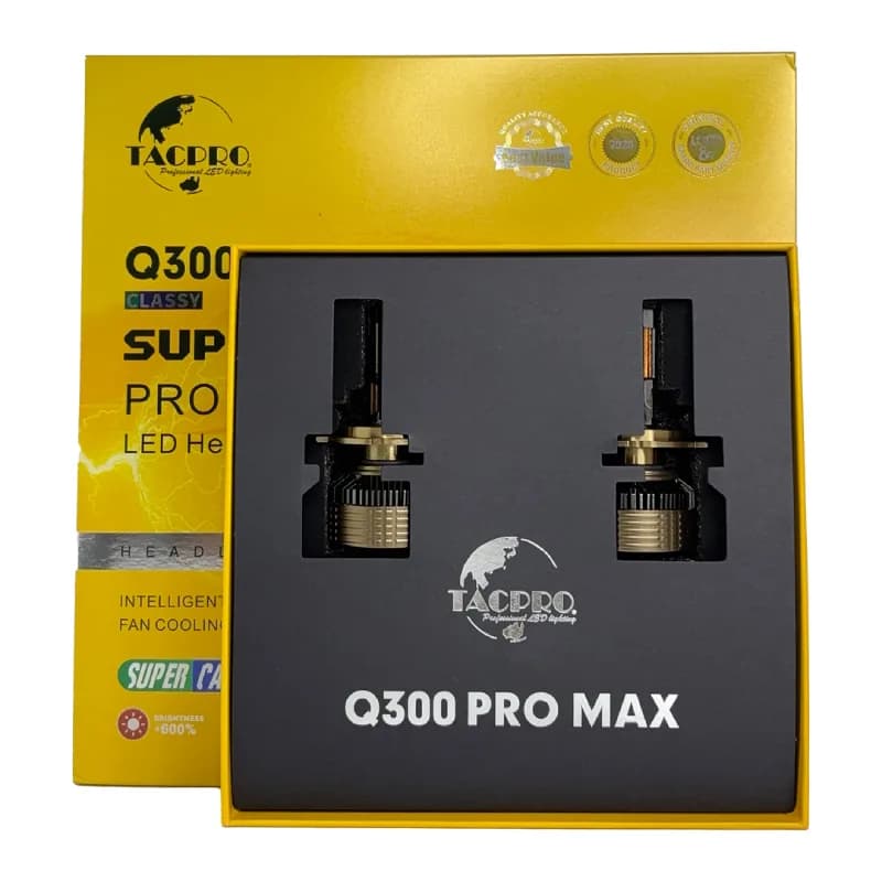 هدلایت LENZO مدل Q300 PLUS پایه H4 — تصویر ۳