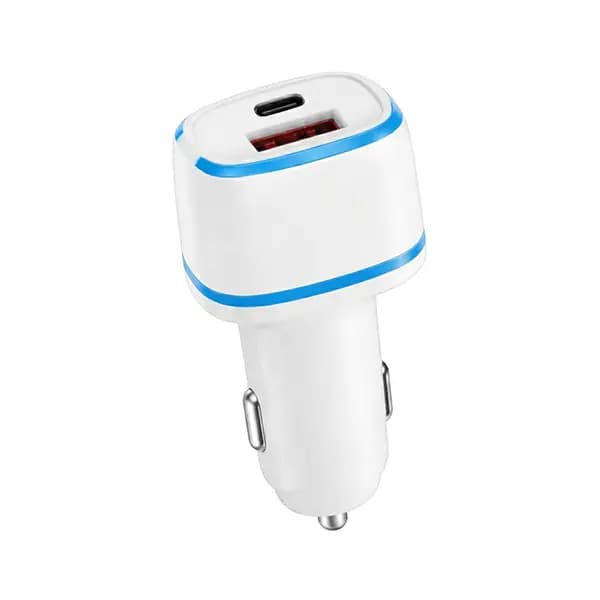 شارژر فندکی خودرو 38 وات دو پورت PD و QC 3.0 — تصویر ۳