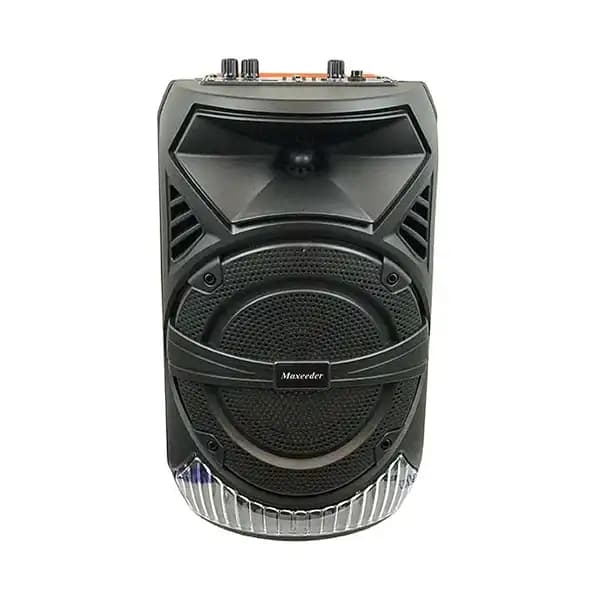 اسپیکر بلوتوثی قابل حمل مدلMX-ES1081 KC806 برند مکسیدر Maxeederبا ووفر ۸ اینچی و میکروفون — تصویر ۲