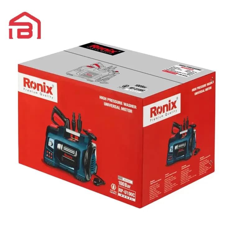 کارواش 100بار ذغالی سری Compact رونیکس مدل RP-U100C — تصویر ۴