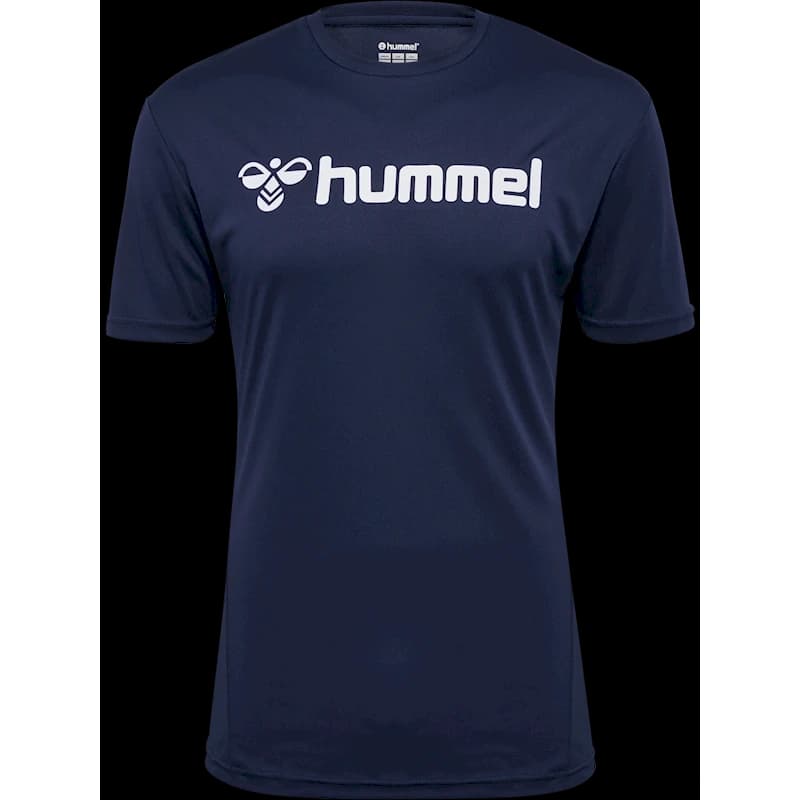 تیشرت سورمه ای مردانه سایز L و XL برند HUMMEL کد 205582