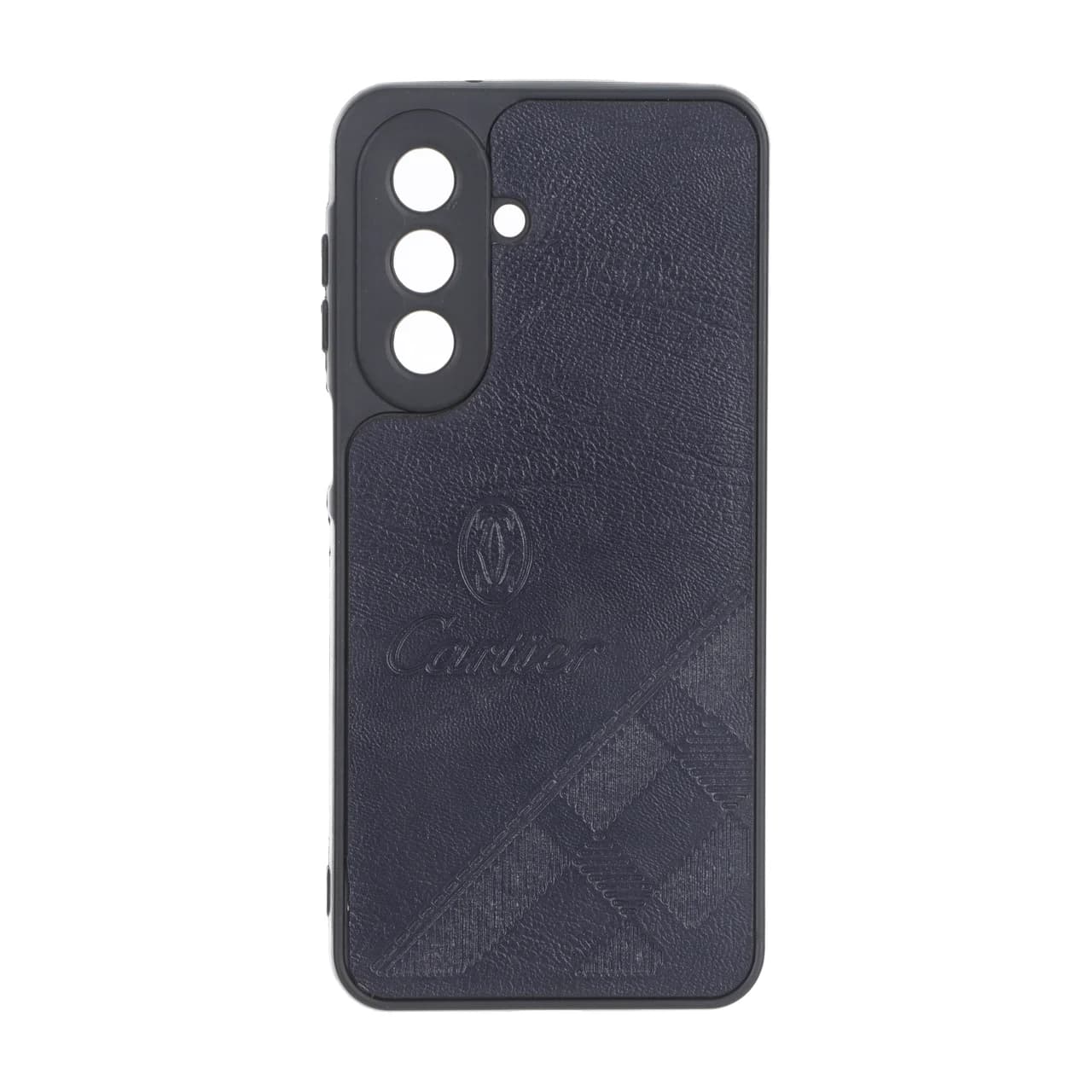 قاب طرح چرم Cartier محافظ لنزدار Samsung Galaxy A27 — تصویر ۲
