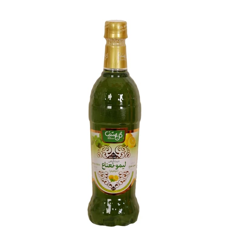 شربت گیاهی لیمونعناع (موهیتو) گل بهشت (۶۵۰ گرمی)