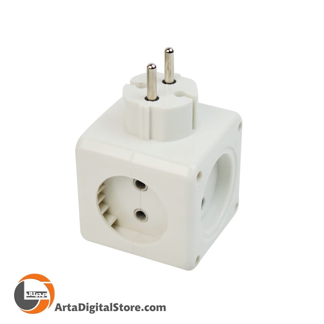 چند راهی برق تیراژه Tirajeh Sadaf Power Strip White — تصویر ۴