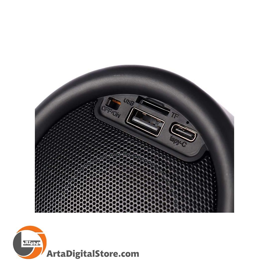 اسپیکر بلوتوثی Eleven PS106 Black — تصویر ۵