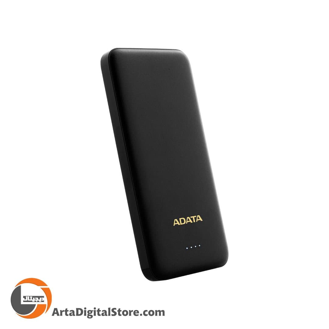 پاور بانک فست شارژ ای دیتا ADATA 10000mAh T10000 10W Power Bank Black — تصویر ۴