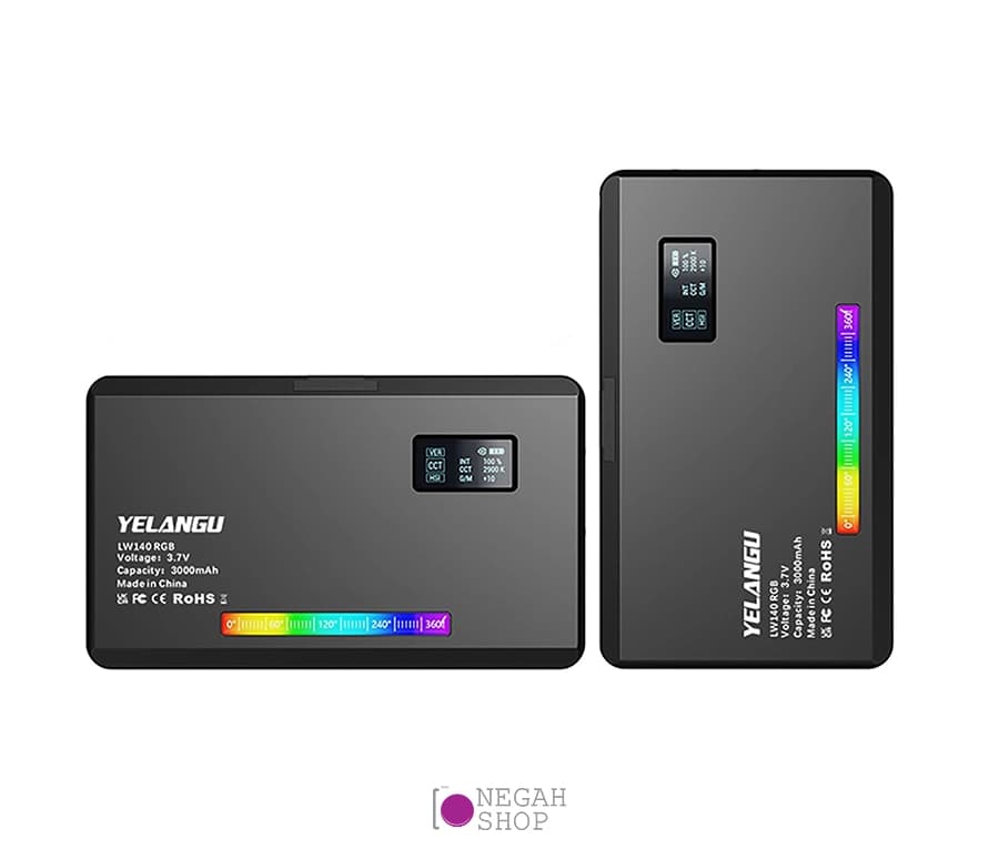 نور ثابت ال ای دی Yelangu LW140 RGB — تصویر ۲