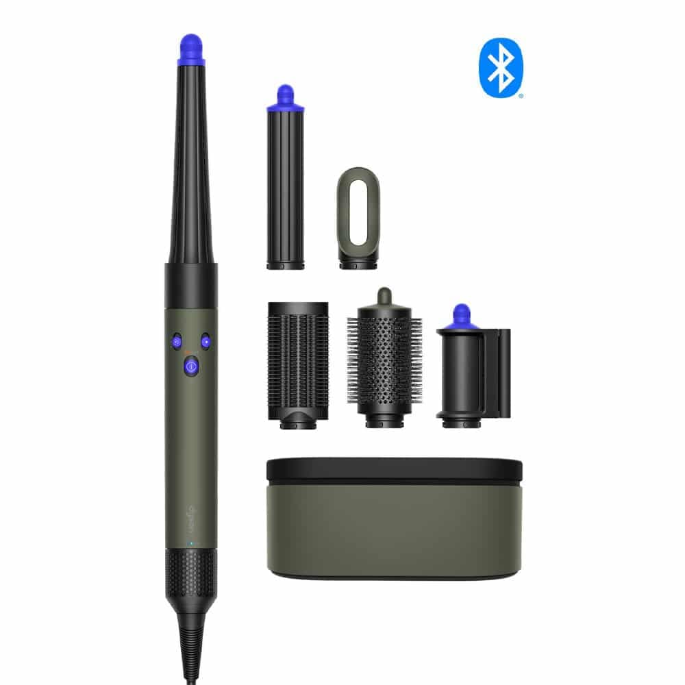 حالت دهنده مو دایسون مدل Dyson Airwrap i.d. Multi-Styler and Dryer Straight+Wavy HS08 (Ceramic Khaki سرامیک خاکی)