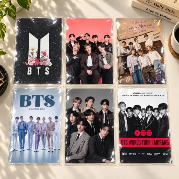 پک پوستر طرح بی تی اس BTS (روکش لمینت)