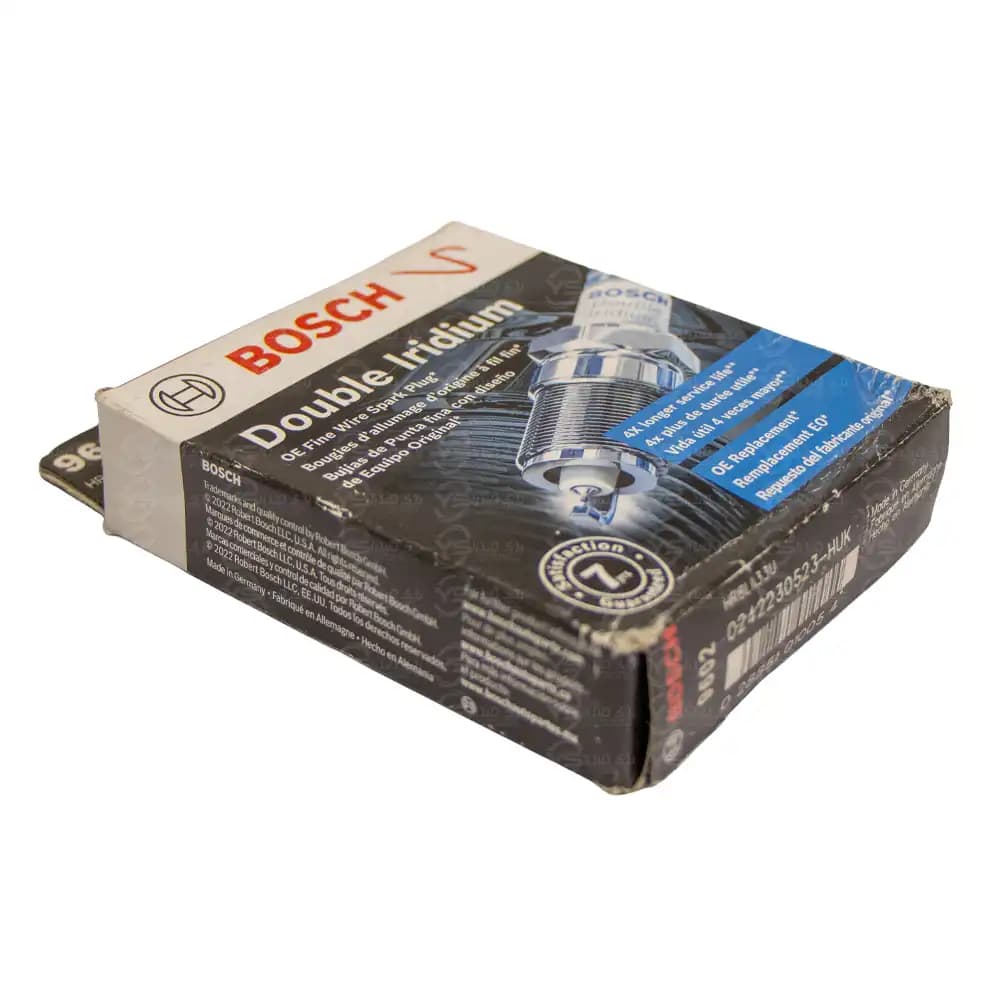 شمع سوزنی پایه کوتاه دبل ایریدیوم بوش 9602 HR8LII33U — تصویر ۲