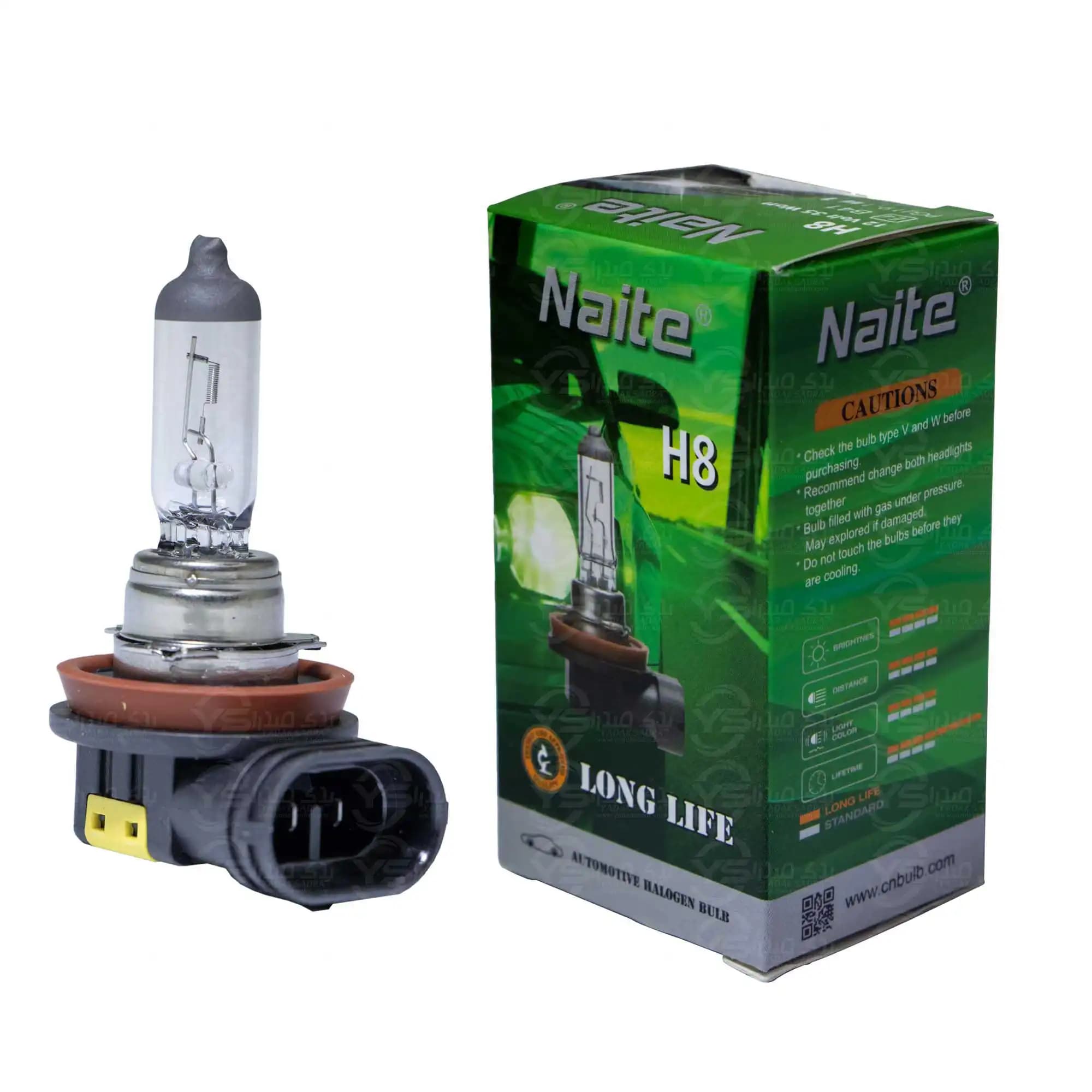 لامپ هالوژن 35 وات H8 نیت Naite