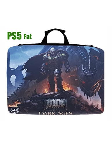 کیف حمل کنسول PS5 فت طرح Doom The Dark Ages