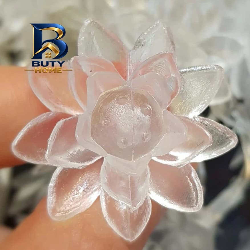 ریسه ال ای دی طرح گل نیلوفر آبی کد MD-۱۲۲ طول ۳.۵ متر اصل — تصویر ۷