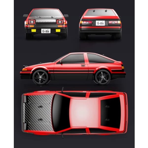 ماشین دیریفت کنترلی شارژی حرفه ای بزرگ برند HB toys کد R1202 — تصویر ۲
