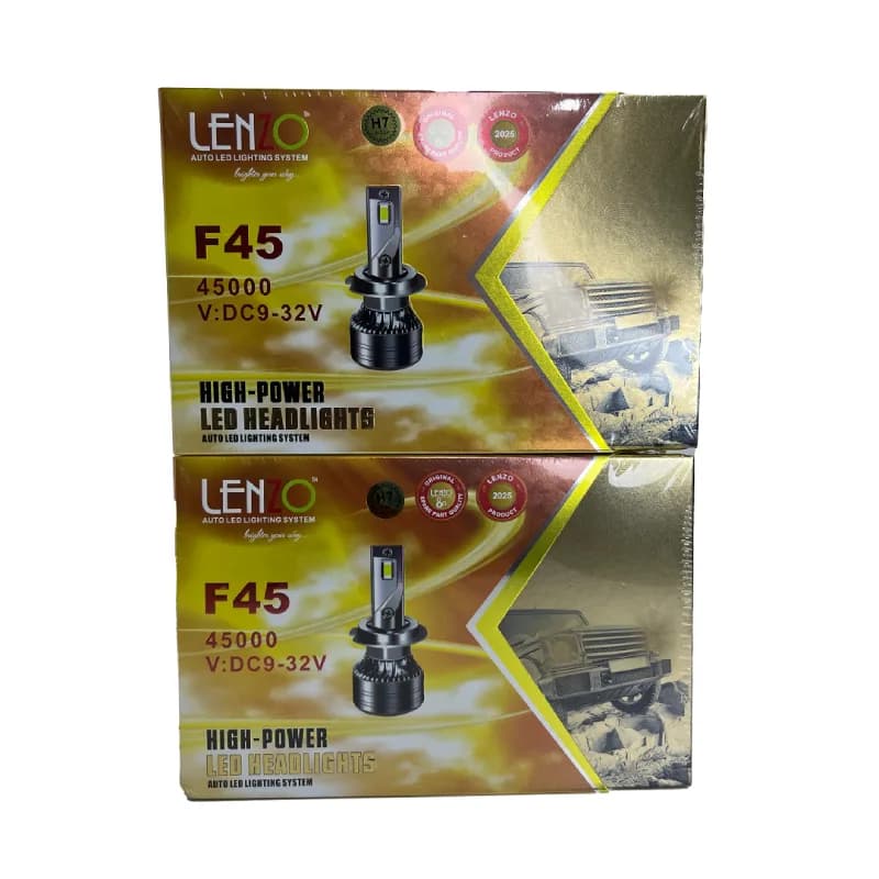هدلایت LENZO مدل F45 پایه H7 — تصویر ۳