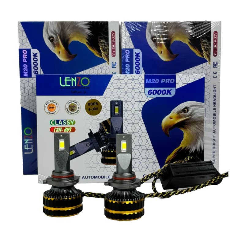 هدلایت LENZO مدل M20 PRO پایه 9005