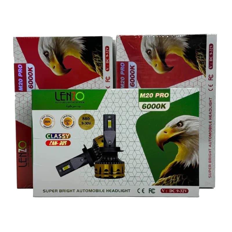 هدلایت LENZO مدل M20 PRO پایه 880 — تصویر ۳