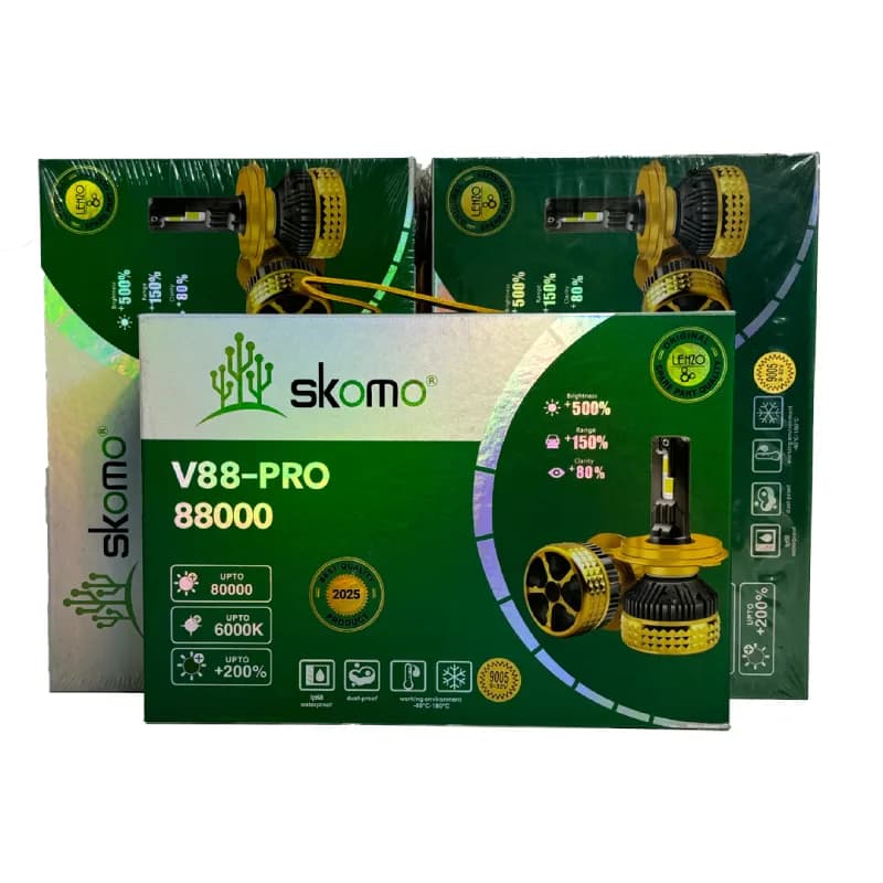هدلایت LENZO مدلV88پایه 9005 — تصویر ۳