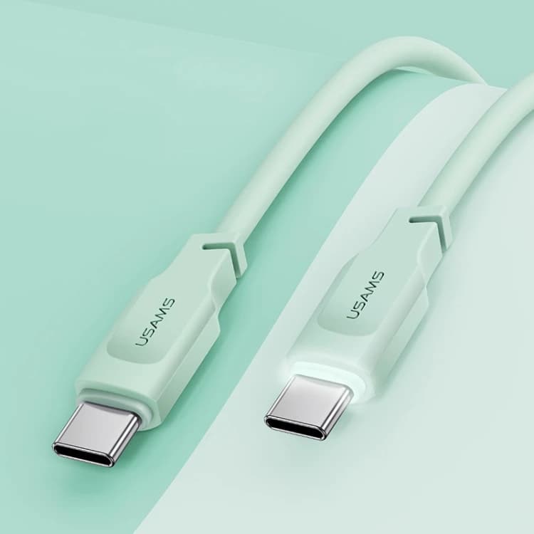 کابل تبدیل USB-C یوسمز مدل US-SJ567-100W طول 1.2 متر — تصویر ۴