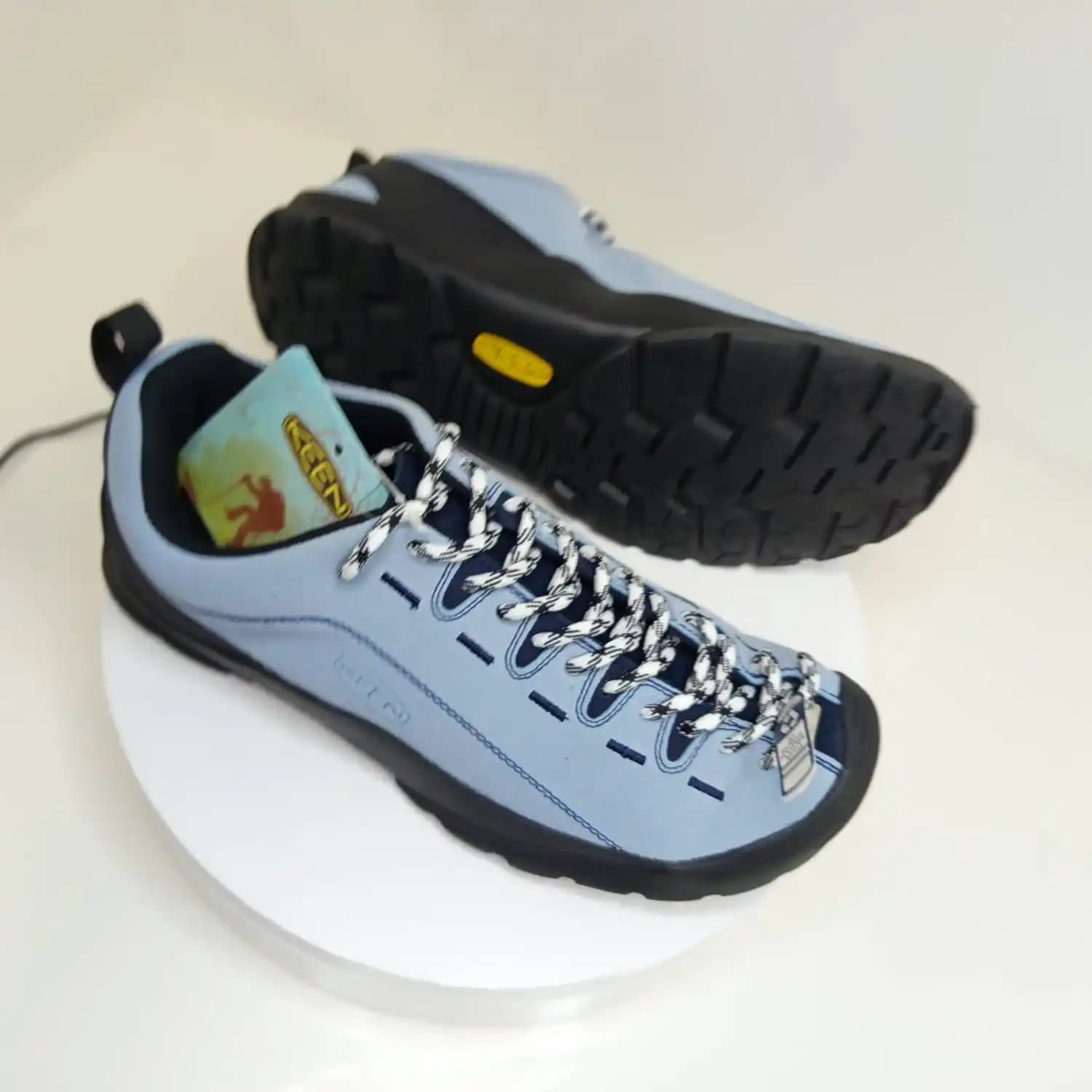 کفش KEEN جاسپر JASPER آبی | کفش جیر طبیعتگردی و پیادهروی — تصویر ۴