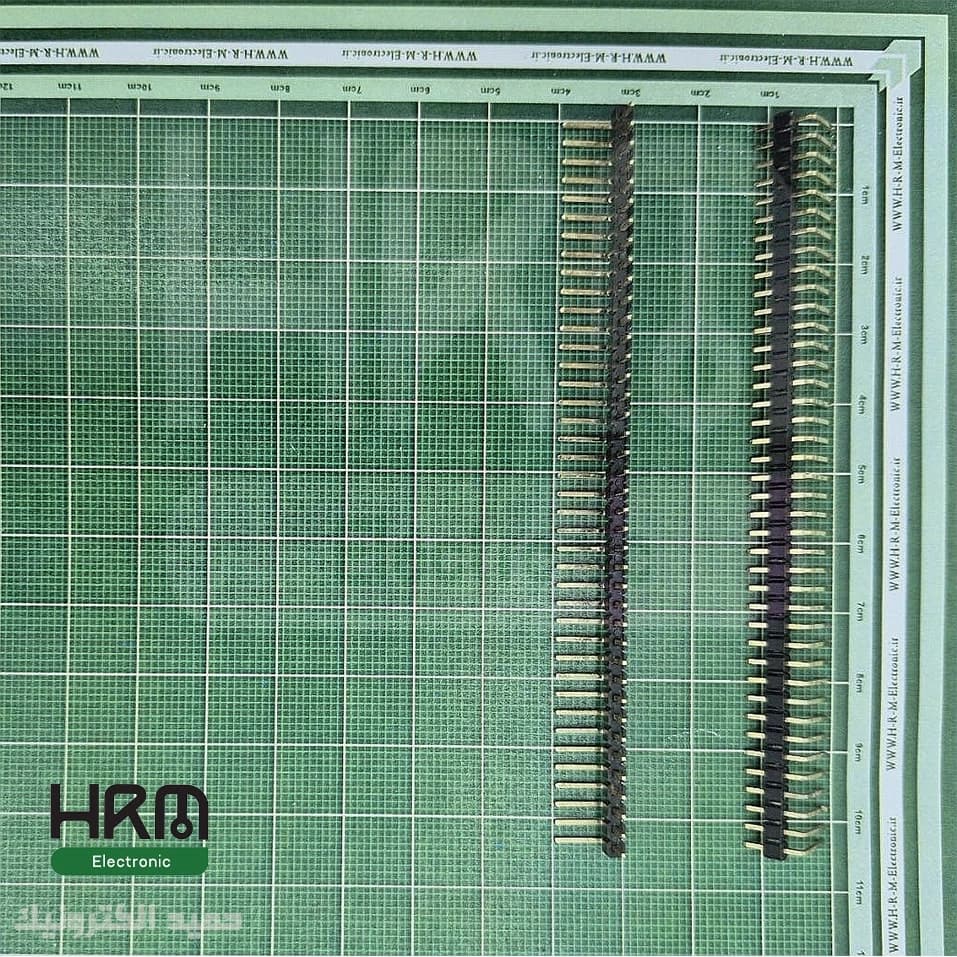 پینهدر نری 40*1 رایت انگل (2.54mm)