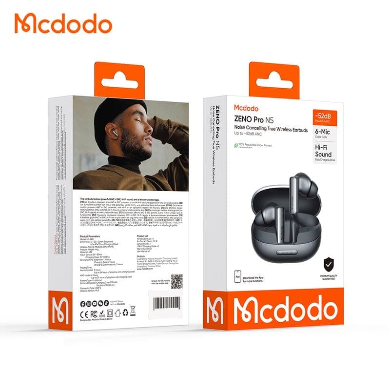 هندزفری بلوتوثی مک دودو مدل mcdodo HP-088 — تصویر ۷