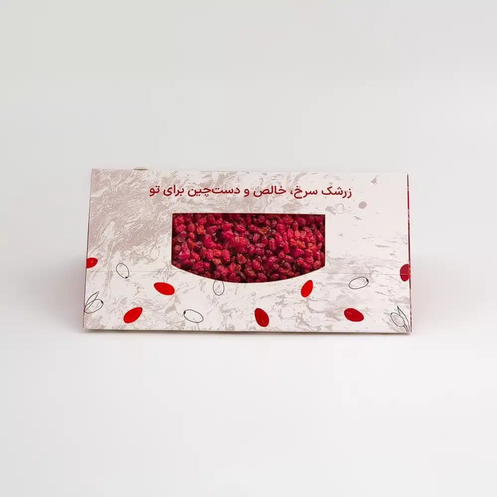 زرشک اناری 250 گرمی در بستهبندی پاکتی — تصویر ۲
