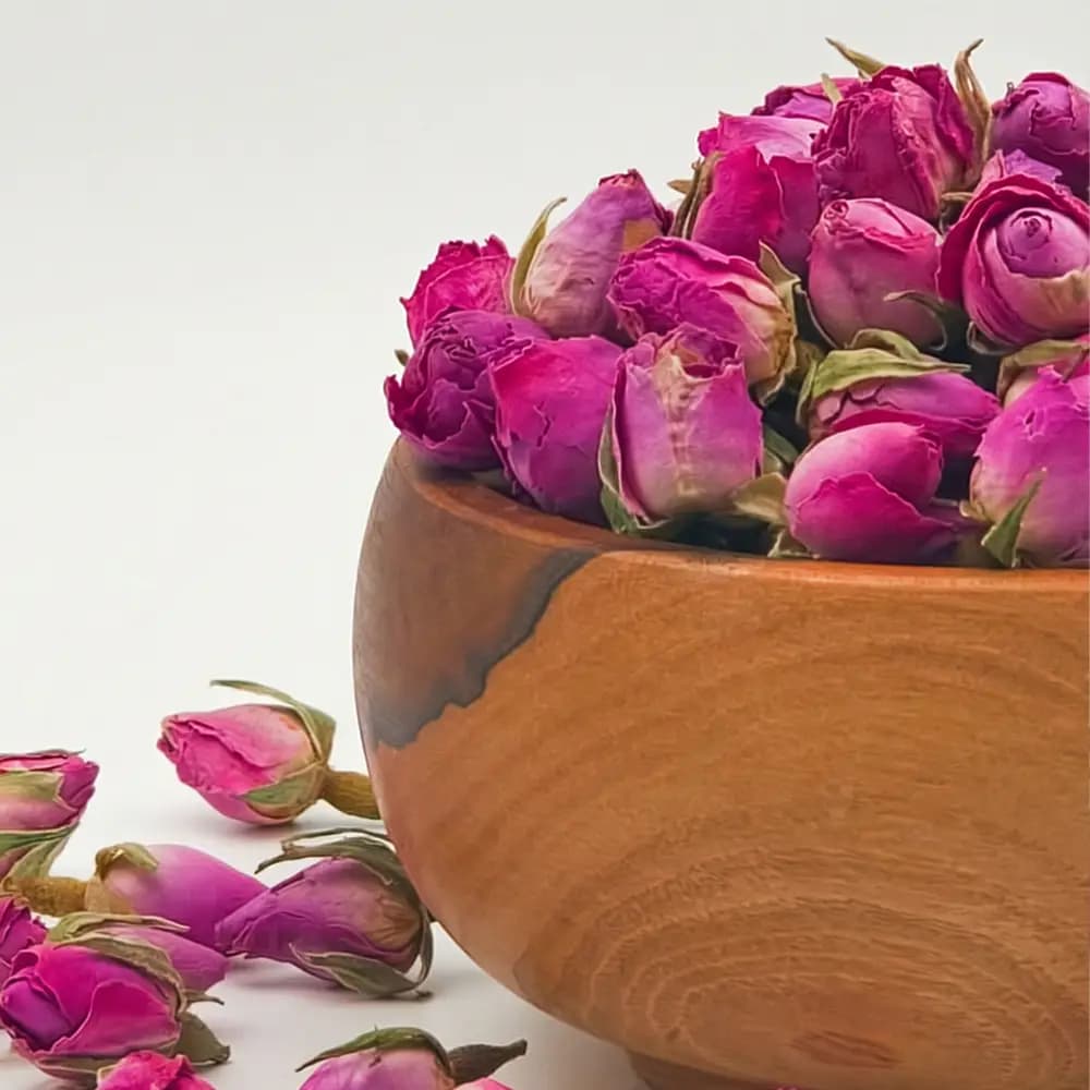 گل محمدی خشک ۲۰۰ گرمی اصل — تصویر ۳