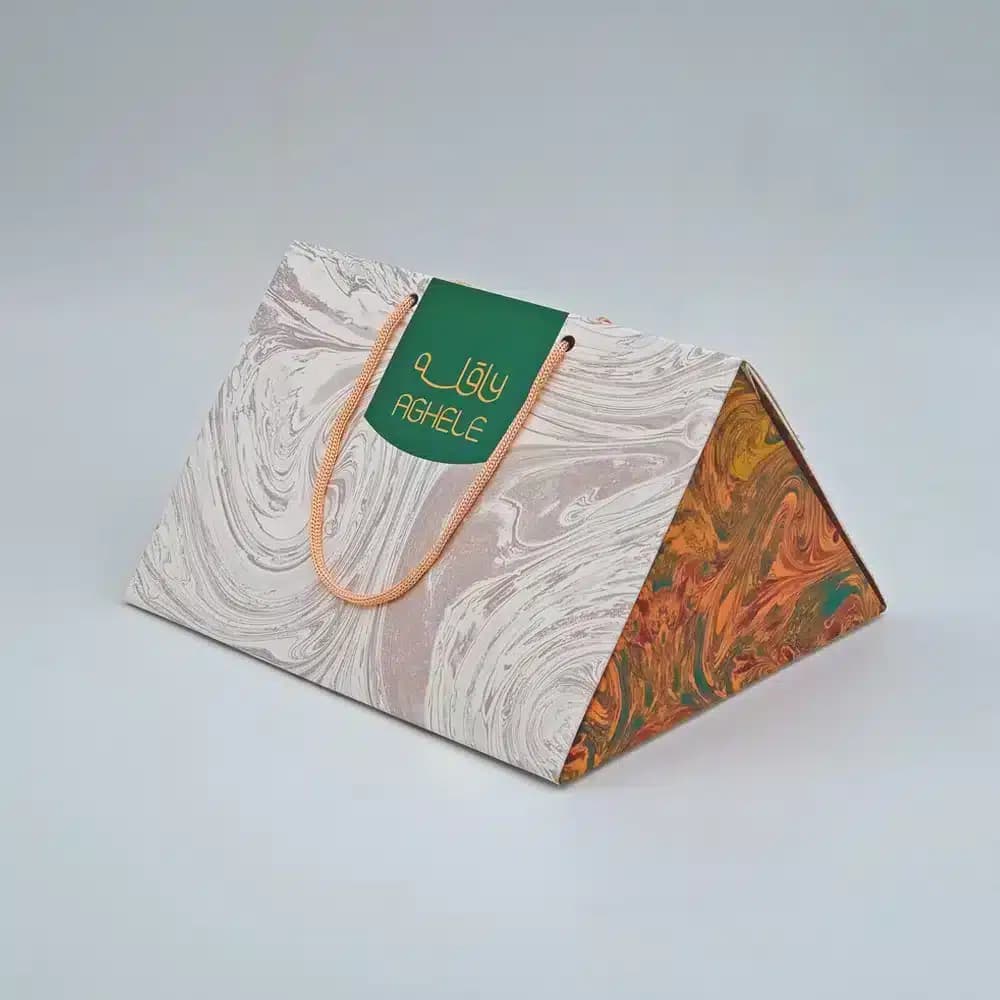 پک زعفران کادویی سوپر نگین 6 گرمی در ظرف خاتم (کد 322) — تصویر ۴