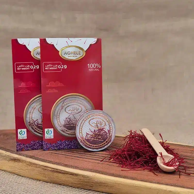 زعفران نگین 0.2 گرمی در بسته بندی طلقی — تصویر ۳
